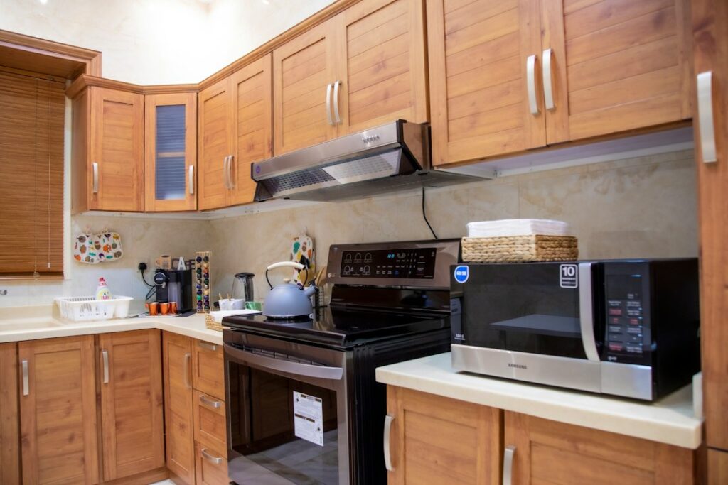 Kitchen cabinets that can be affected by hidden water damage